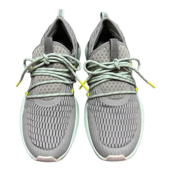 Sorel Women’s Shoes Size 10.5 Gray Mint Green Running Walking Sneakers Excellent - Picture 2 of 13